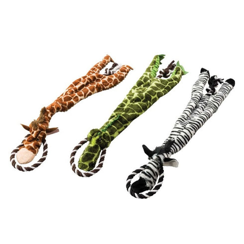 Skinneeez Tugs Dog Toy Jungle Assorted 23" - Poudre Pet & Feed Supply